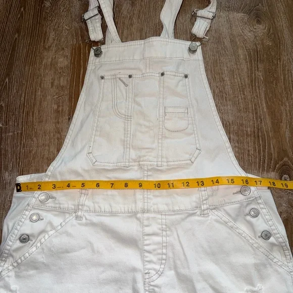UNIONBAY White Denim Overalls - Picture 4 of 5